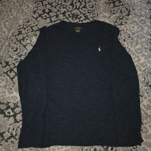 Polo by Ralph Lauren Men's Navy Blue Shirt